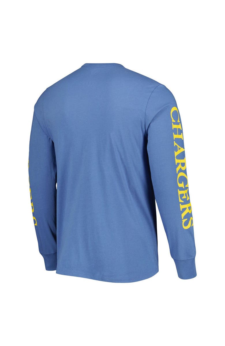 '47 Men's '47 Powder Blue Los Angeles Chargers Franklin Long Sleeve T-Shirt, Alternate, color, 