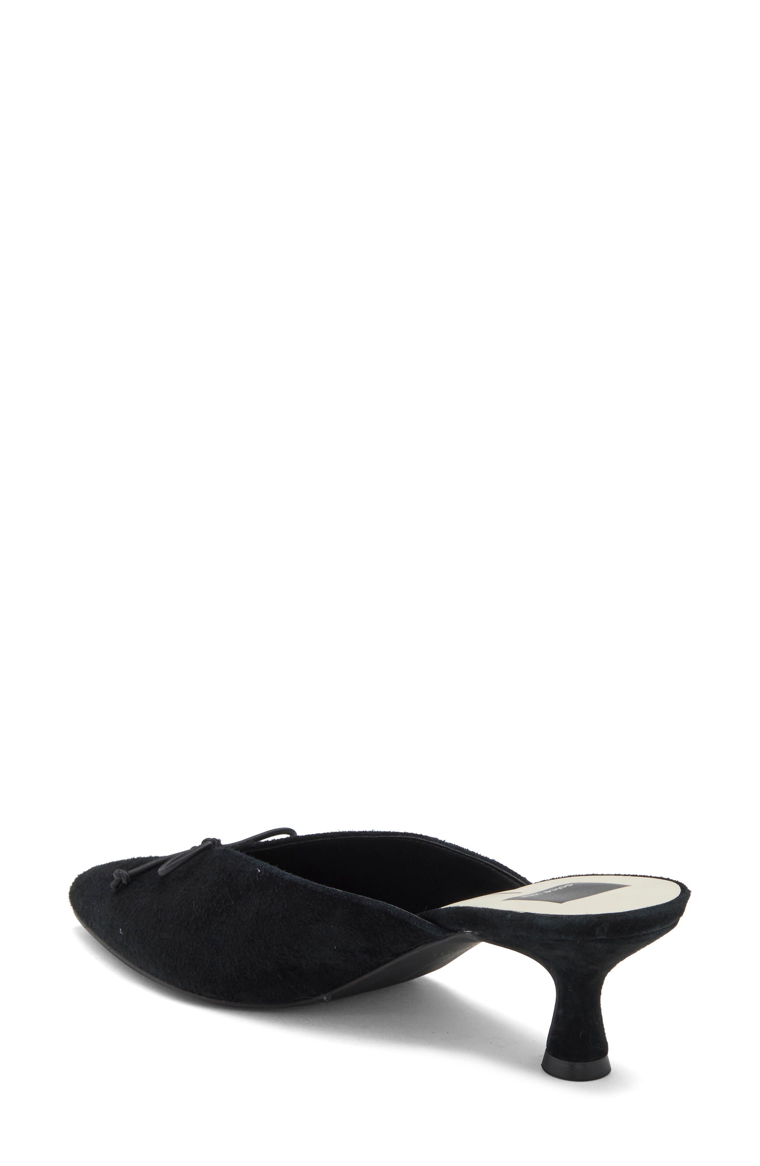 Cybil Loafer Mule, Alternate, color, ONYX SUEDE