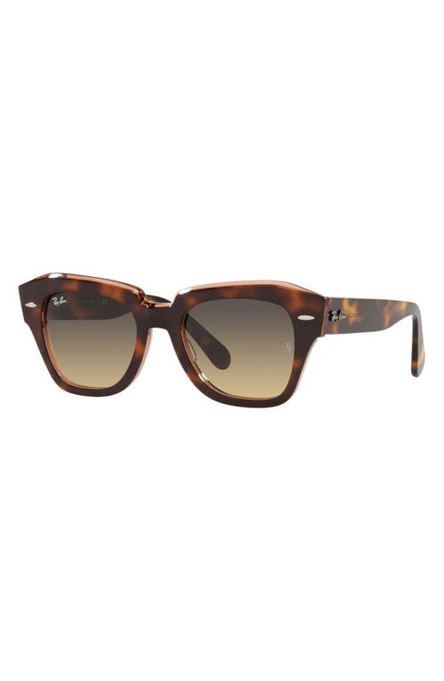 Ray Ban Ray-ban State Street 49mm Small Square Sunglasses In Multi