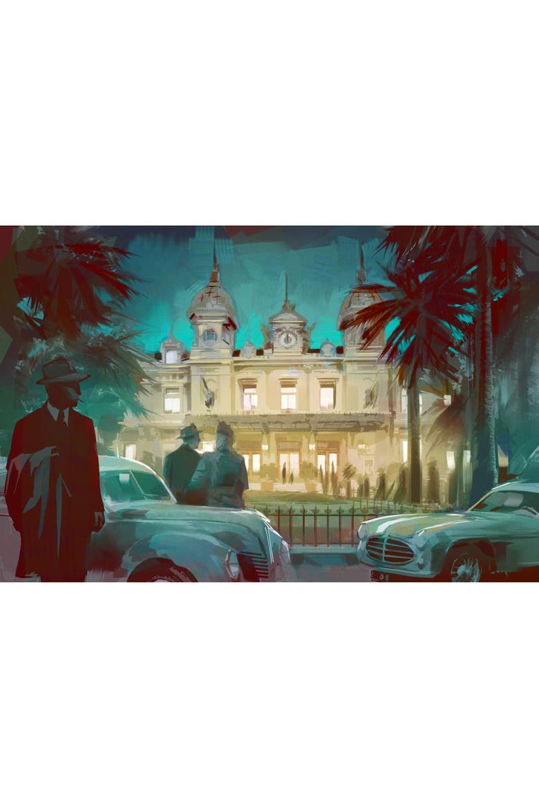 Guilty Monaco 1955 Cooperative Deduction Game, Ages 14+, Alternate, color, Multicolored