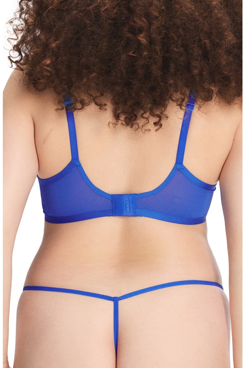 Sheer X G-String, Alternate, color, BLUE EUPHORIA