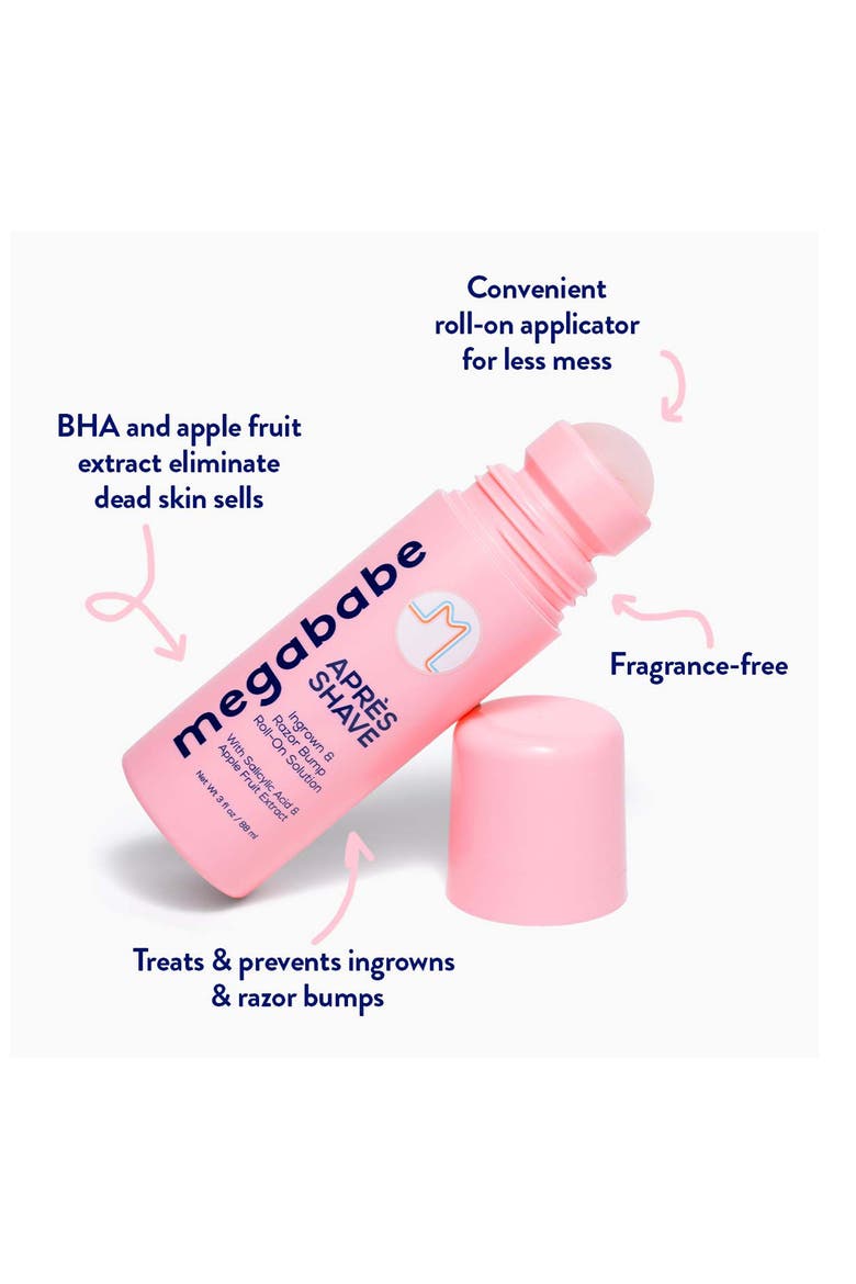 Après Shave Ingrown Hair & Razor Bump Roll-On, Alternate, color, PINK