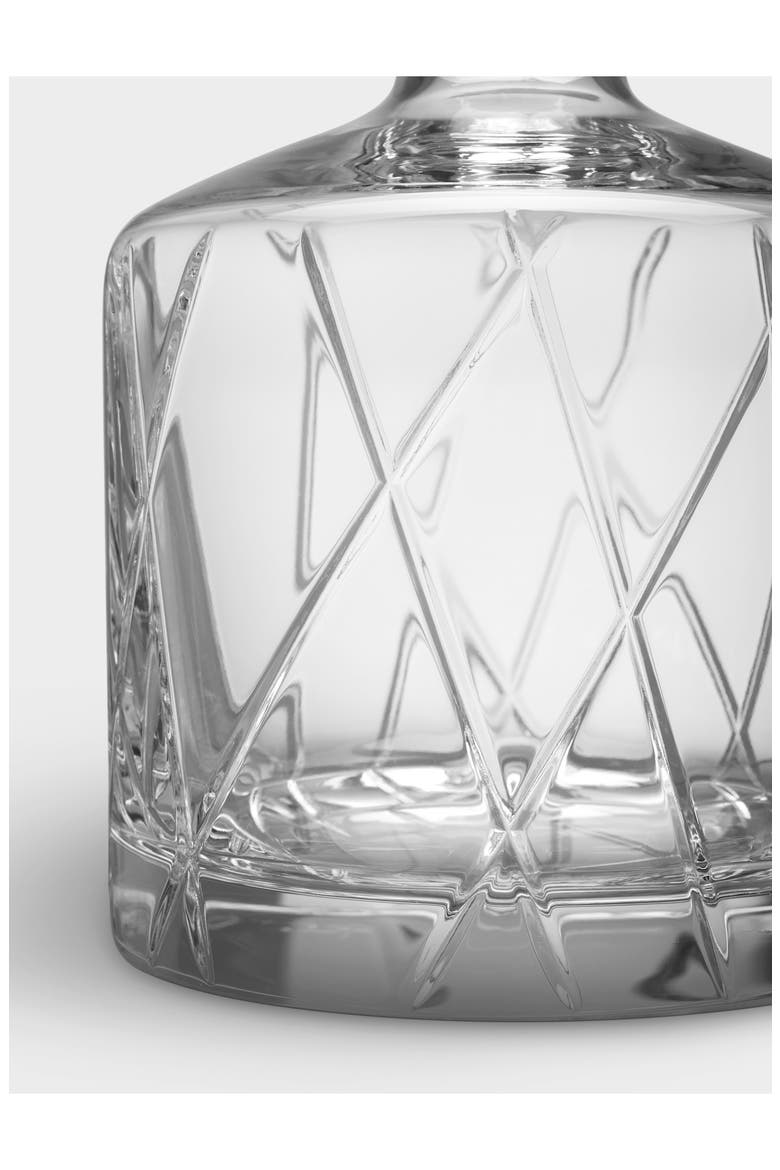 City Crystal Decanter, Alternate, color, CLEAR