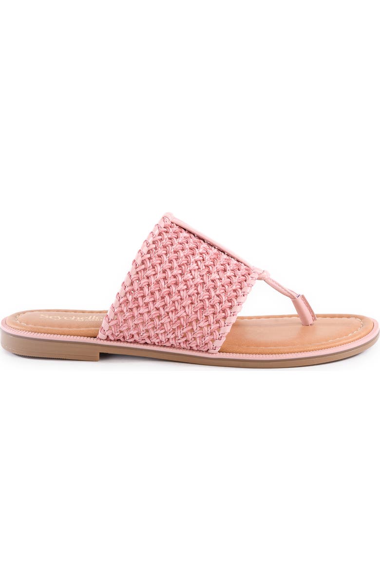 Seychelles Florence Woven Sandal, Alternate, color, Pink