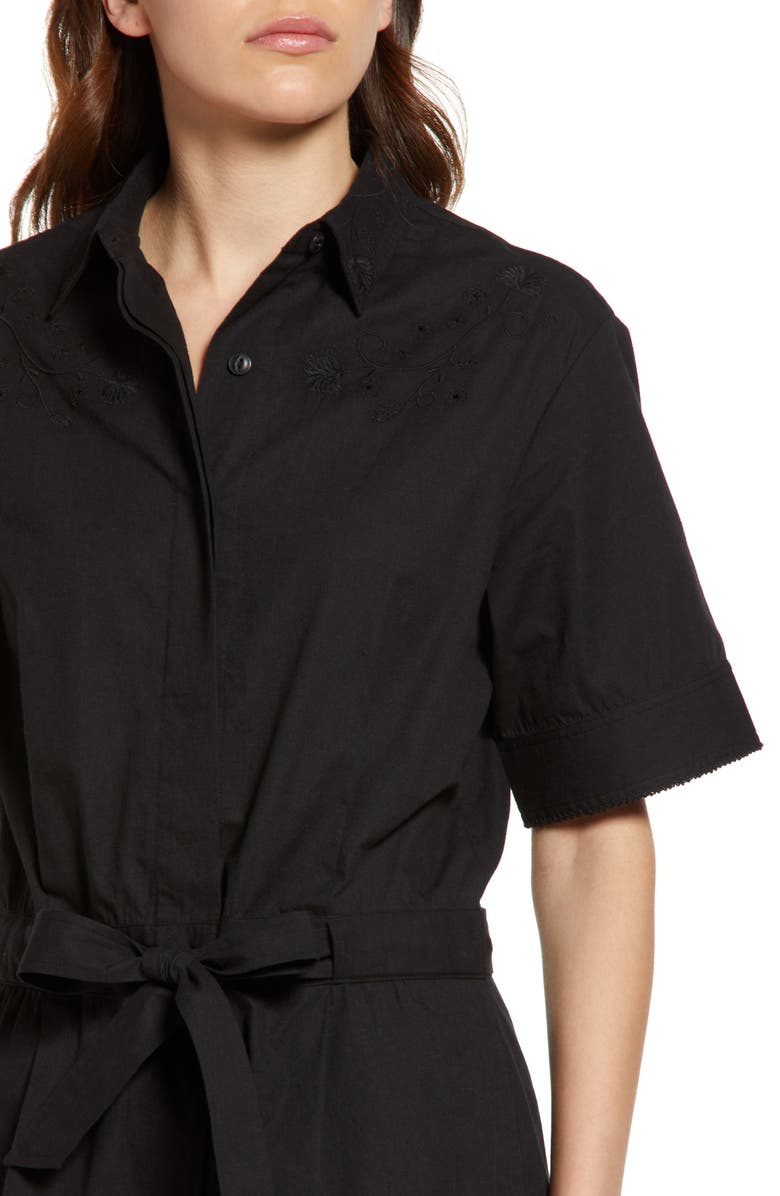 rag & bone Surplus Cotton Romper, Alternate, color,