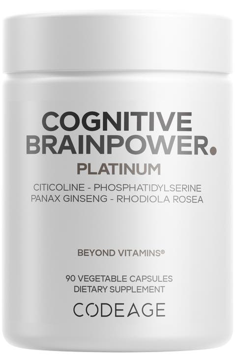 Cognitive Brainpower Platinum, Cognizin Citicoline Supplement