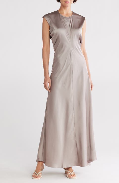 Marisol Satin Maxi Dress