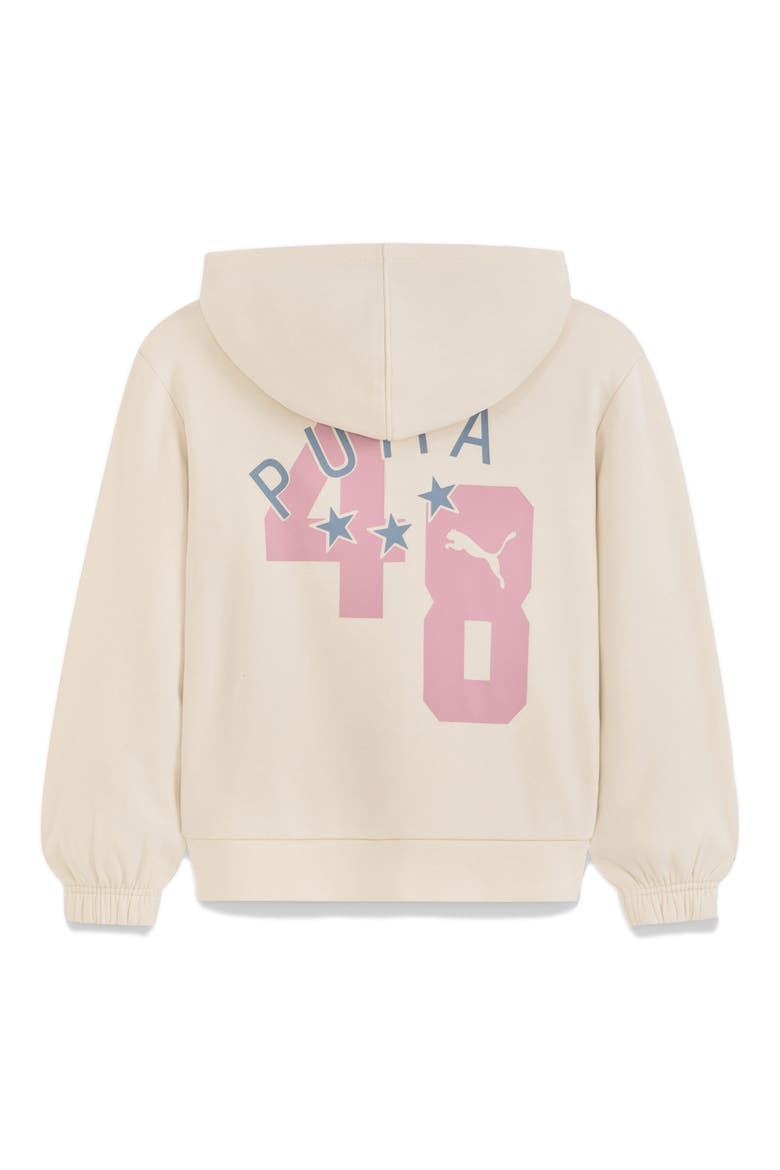 Kids' Class Pack Cotton Blend Fleece Hoodie, Alternate, color, ALPINE SNOW