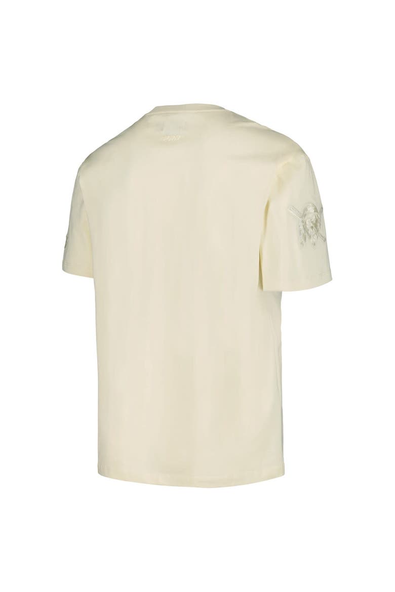 Men's Pro Standard Cream Pittsburgh Pirates Neutral CJ Dropped Shoulders T-Shirt, Alternate, color, Cream