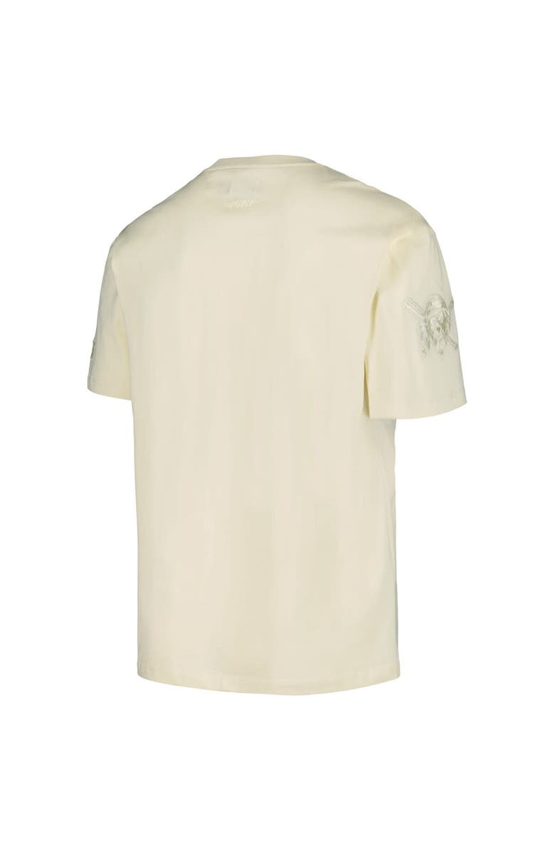 PRO STANDARD Men's Pro Standard Cream Pittsburgh Pirates Neutral CJ Dropped Shoulders T-Shirt, Alternate, color, Cream