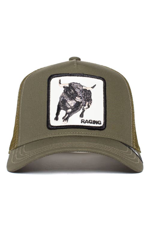 Goorin Bros. Road Rage Truckin' Trucker Hat in Olive 