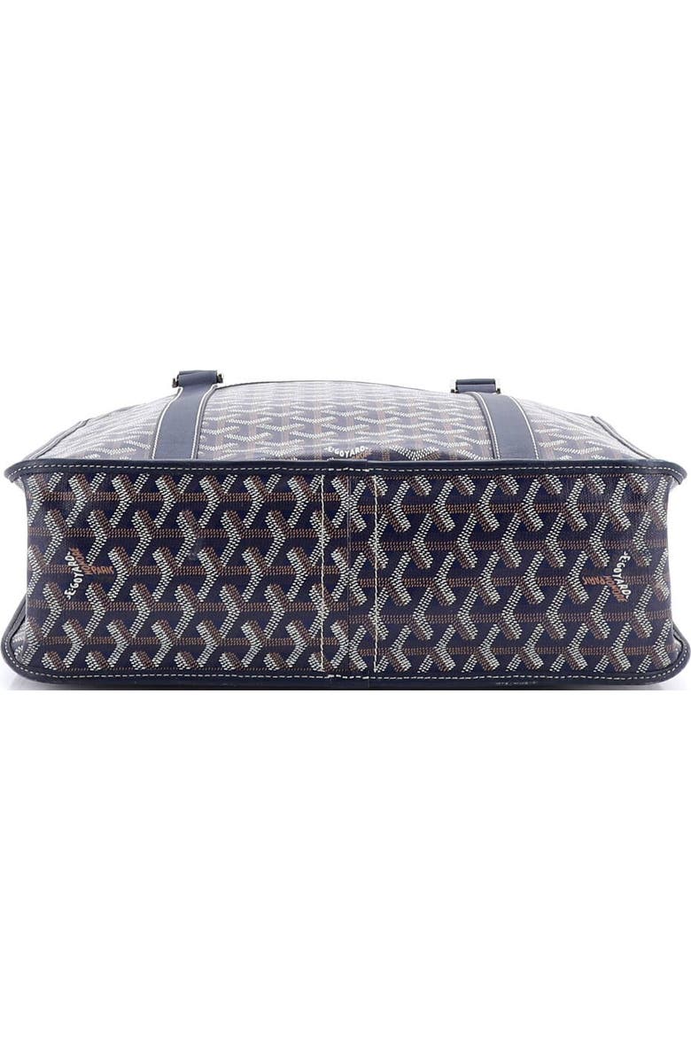 Pre-Owned Goyard Bourgogne Bag Coated Canvas, Alternate, color, Blue