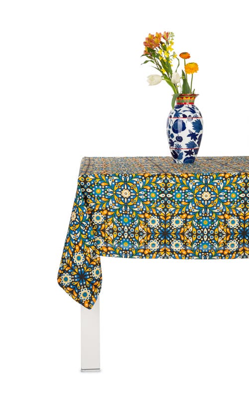 La Doublej Large Tablecloth Confetti Blue In Confetti Blue