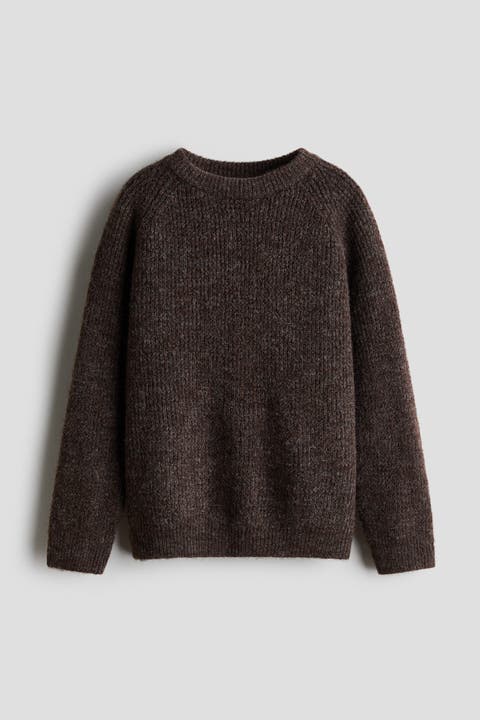 Loose-fit Waffle-knit Sweater