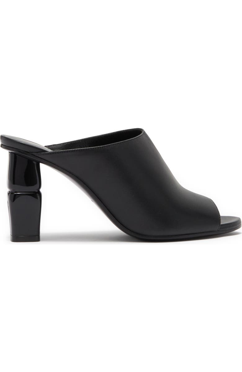 Longchamp Leather Mule Sandal, Alternate, color,