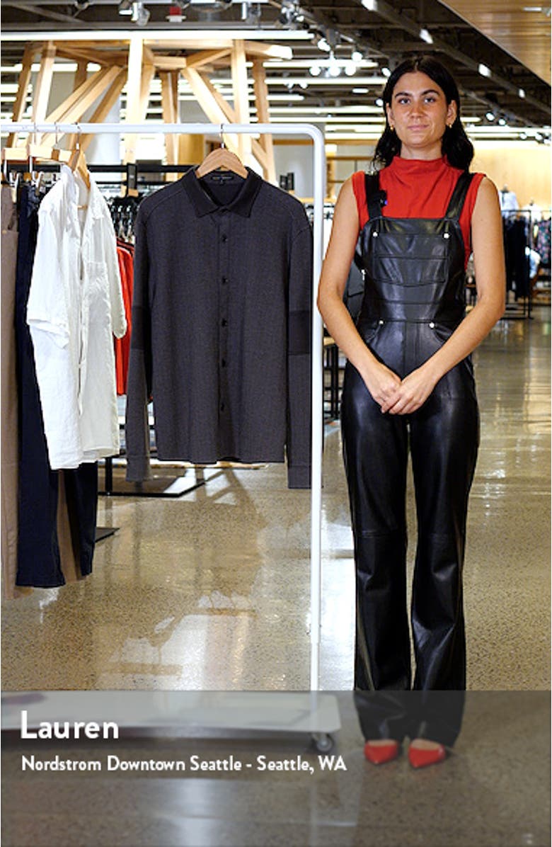 Dalup Half Zip Mock Neck Wool Sweater, sales video thumbnail