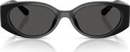 COACH 54mm Oval Sunglasses