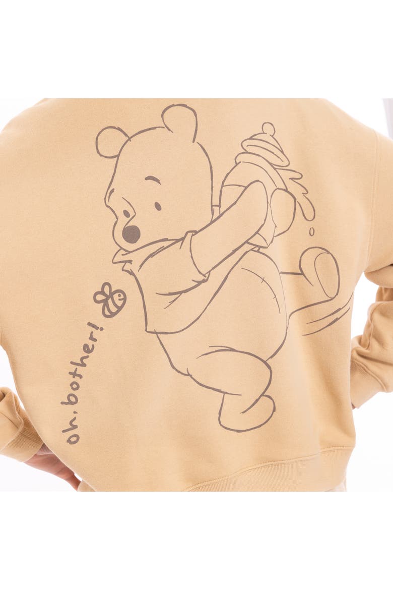 Winnie the Pooh Loungewear Sweatshirt, Alternate, color, Cream Winnie the Pooh