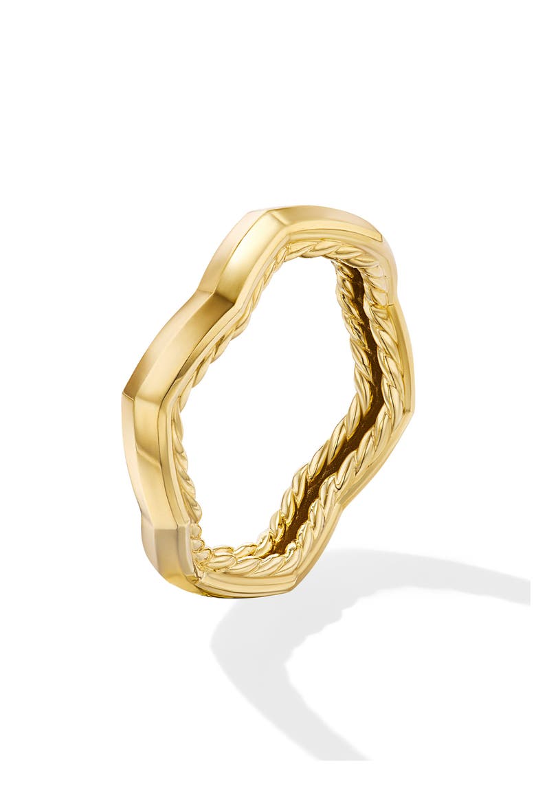 Stax Ring in 18K Yellow Gold, 3mm, Alternate, color, 18K YELLOW GOLD