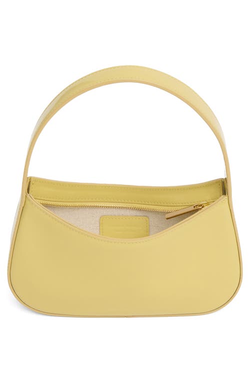 Mansur Gavriel Mini Bonbon Patent Leather Shoulder Bag In Yellow