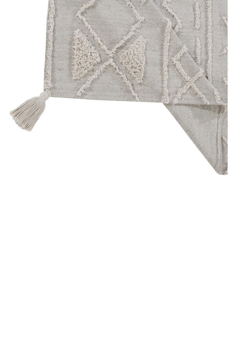 Tribu Washable Recycled Cotton Blend Rug, Alternate, color, NATURAL
