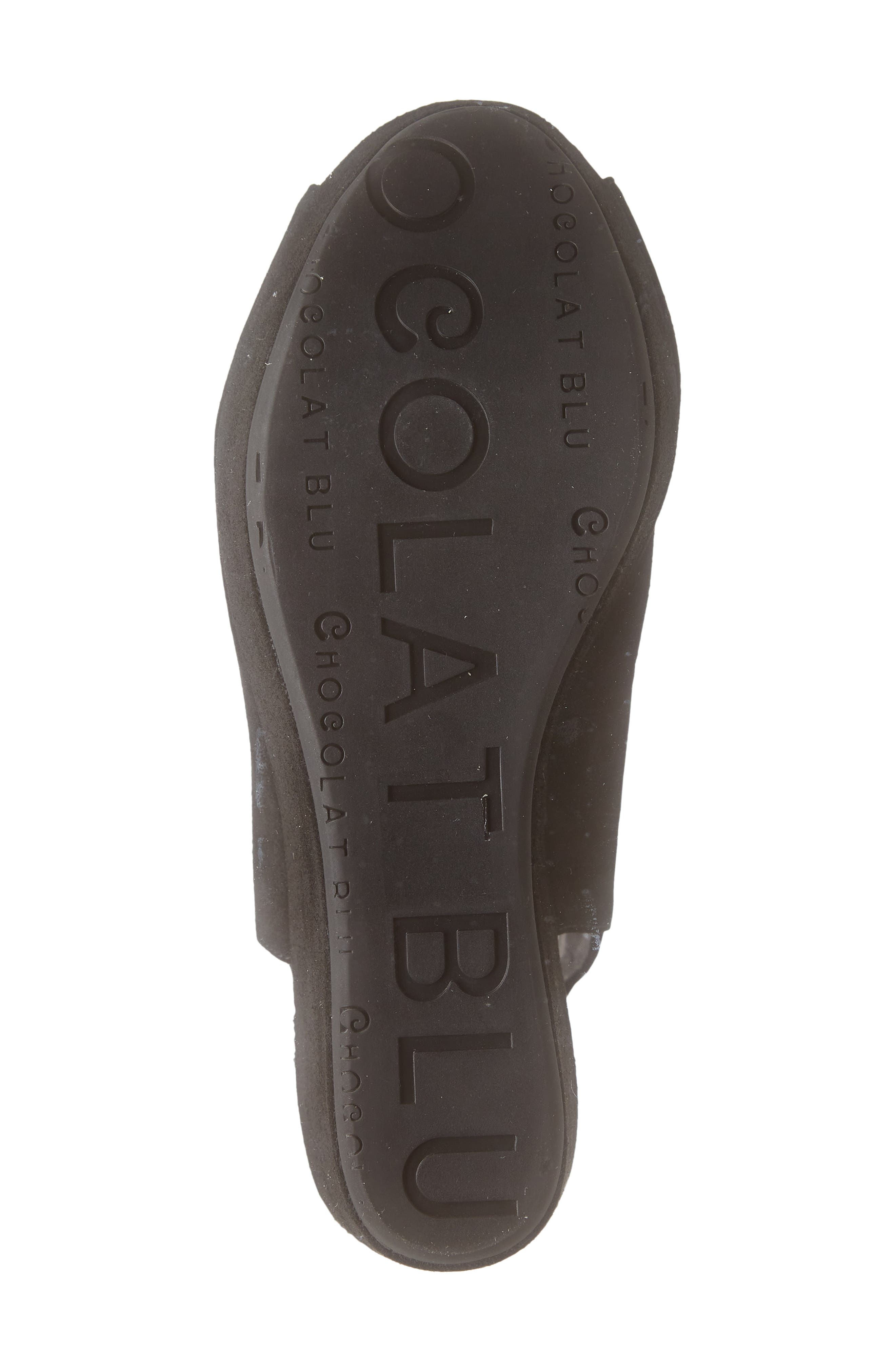 Chocolat Blu Front Zip Platform Wedge, Alternate, color, 