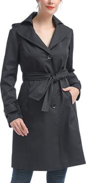Kimi & Kai Adel Hooded Trench Coat