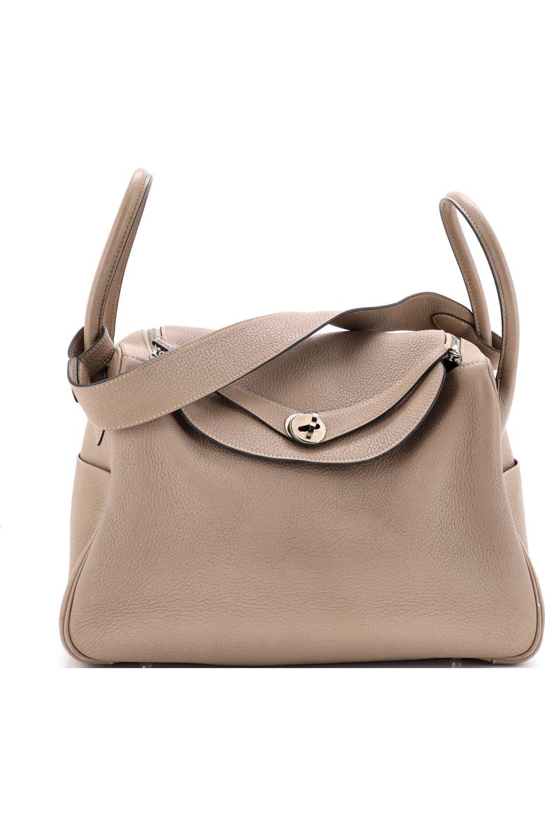 Pre-Owned Hermes Lindy Bag Clemence 34, Main, color, Gris Tourterelle