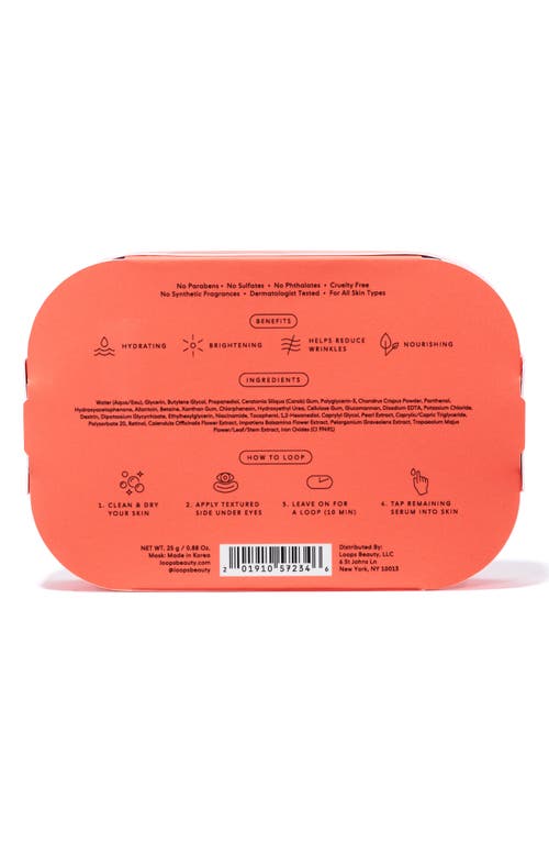 LOOPS LOOPS WEEKLY RESET 5-PACK EYE MASKS