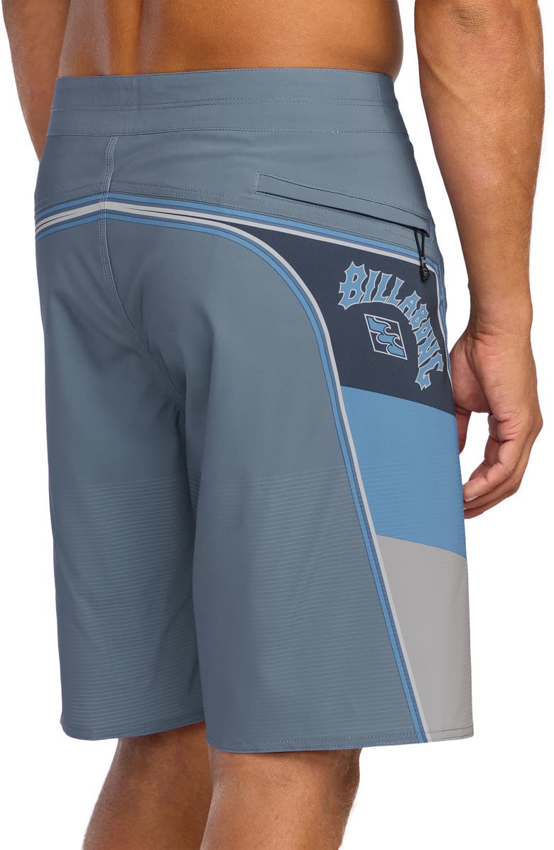 Billabong Straddie Airlite Board Shorts, Alternate, color, Navy