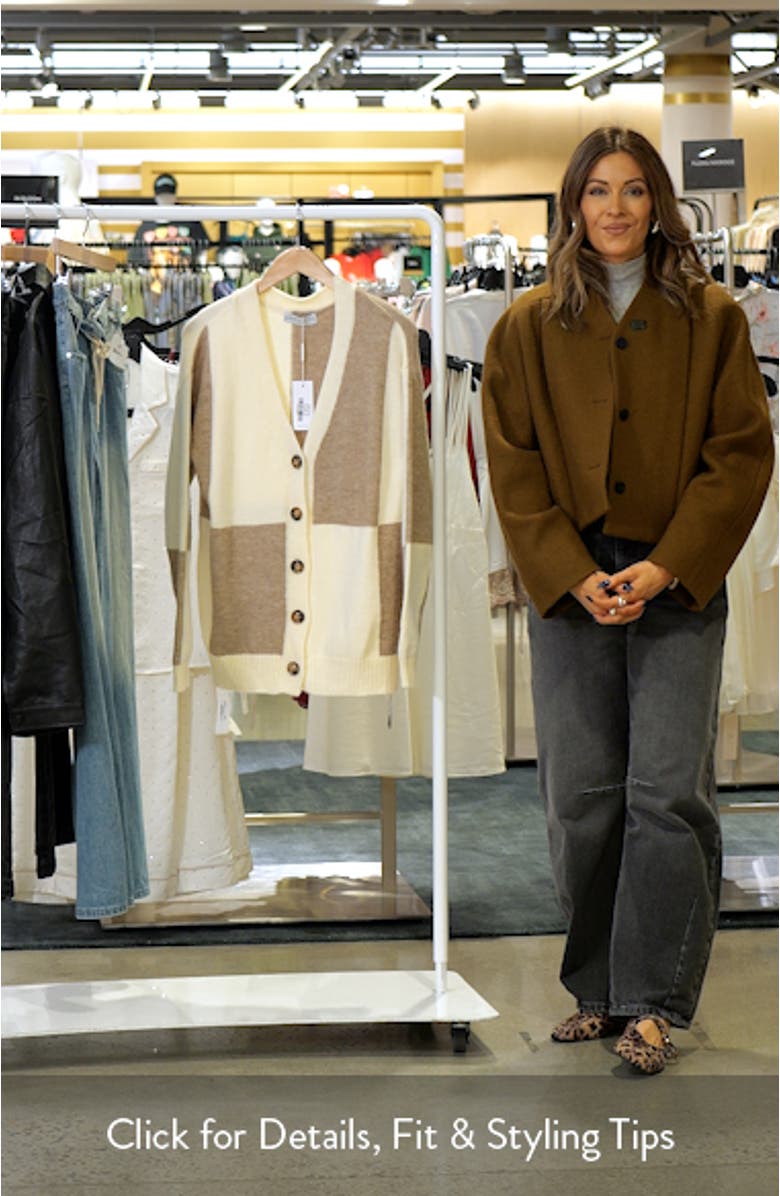 Millie Check Cardigan, sales video thumbnail