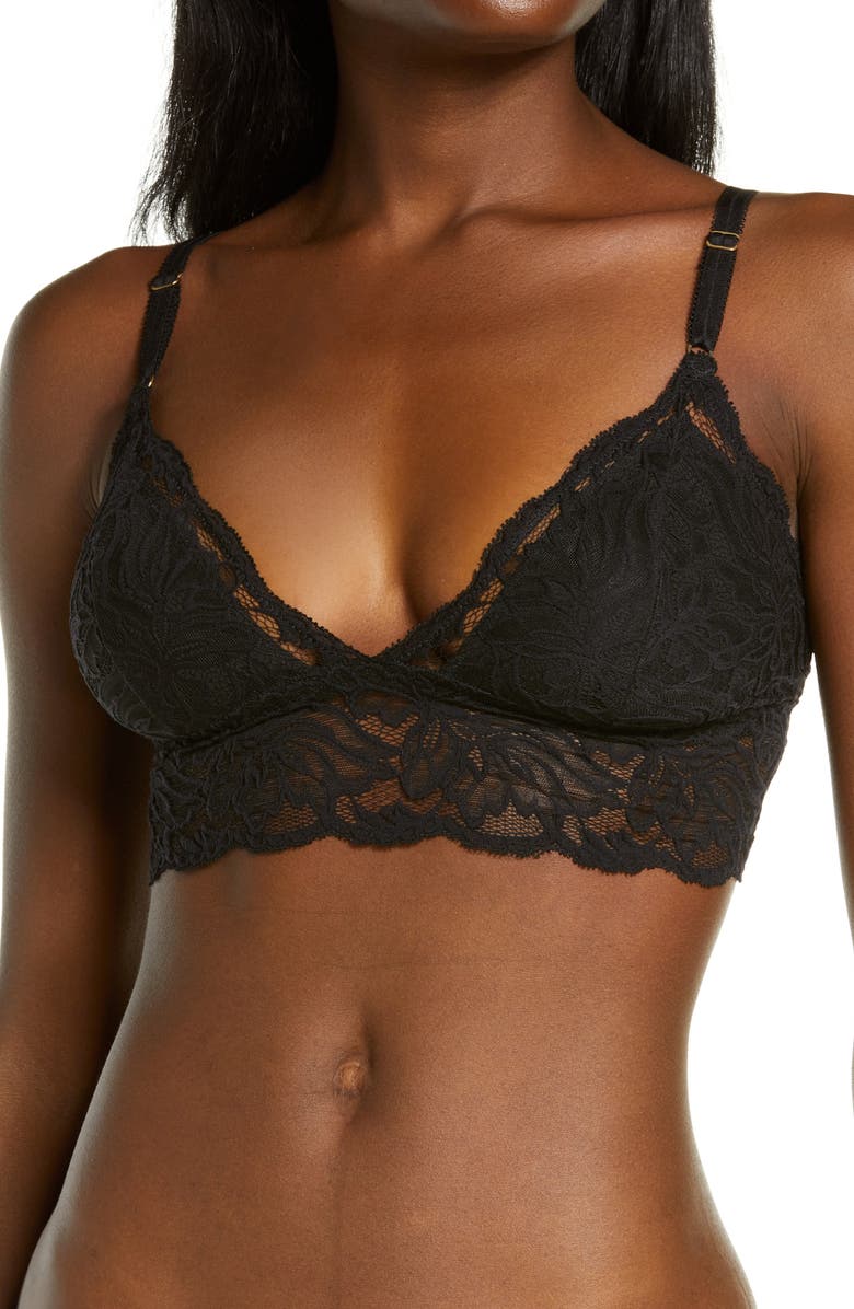 Natori Embolden Longline Lace Bralette, Main, color,