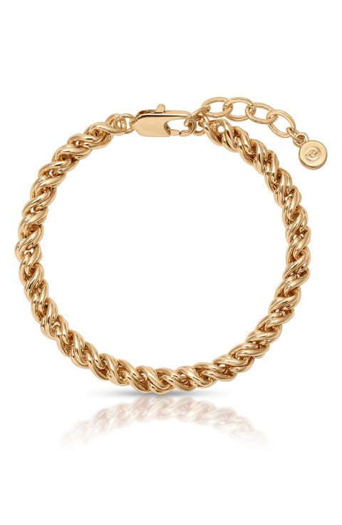 Spiral Chain Bracelet