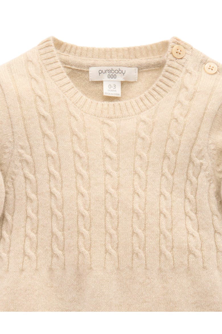 Cashmere Coverall, Alternate, color, Camel Melange