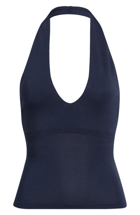 Smooth Layers Halter Neck Camisole