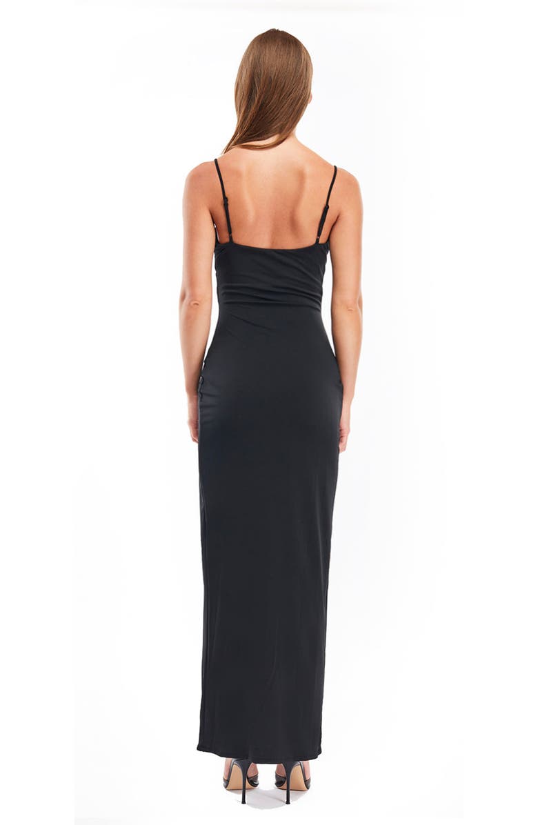 Mother of All Nancy maxi dress, Alternate, color, Black