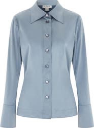 ALIGNE Janis Silk Blend Blouse