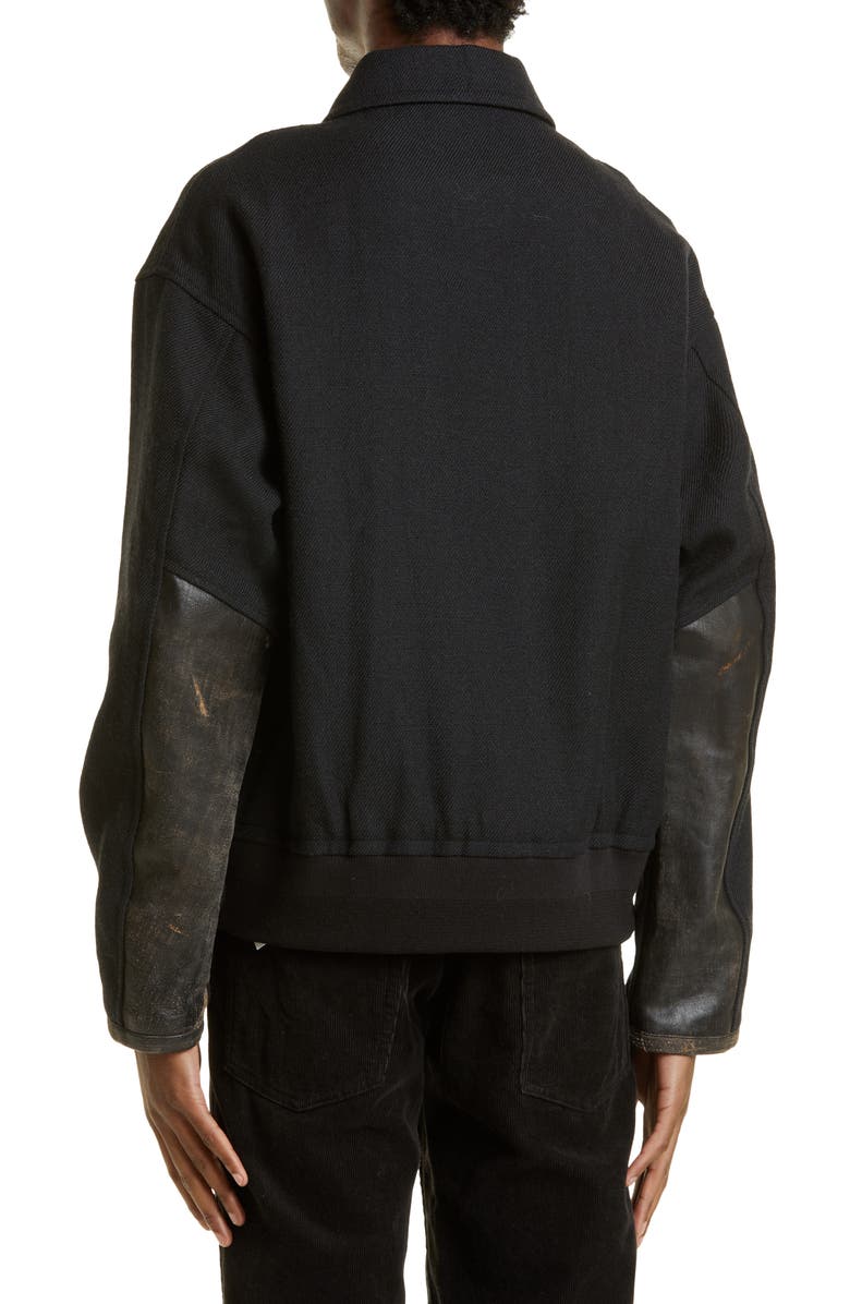 VISVIM Harvey Wool & Linen Twill Jacket, Alternate, color, 