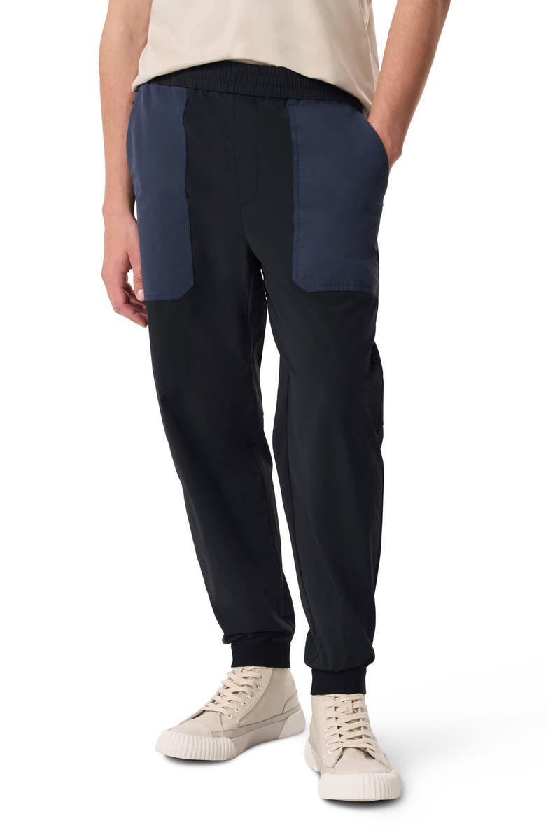 rag & bone Robert Pursuit Utility Joggers, Main, color, Jet Black