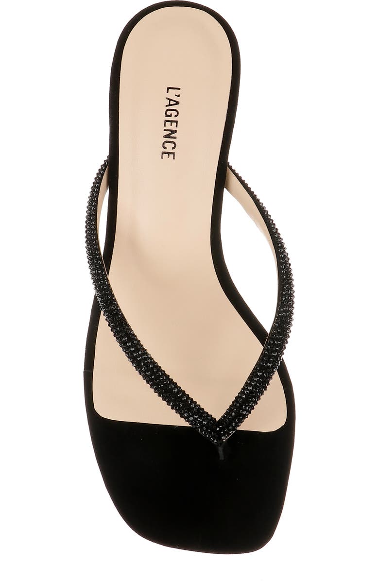L'AGENCE Hortense Kitten Heel Sandal, Alternate, color,