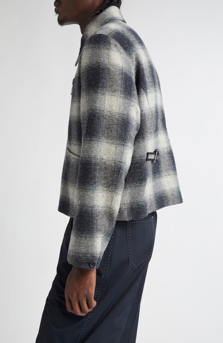 Second Layer Oracle Plaid Virgin Wool Jacket, Alternate, color, Tartan 3064