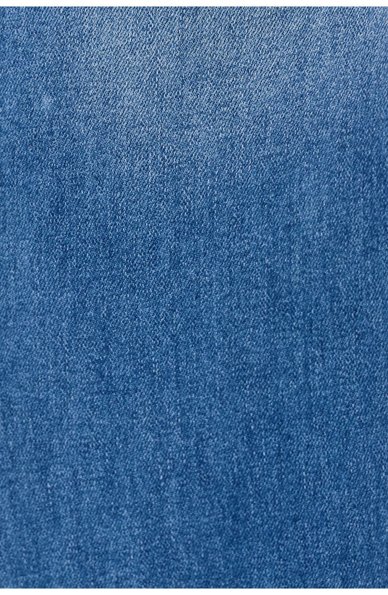 Bayeas High Waist Ankle Wide Leg Jeans, Alternate, color, Medium Blue