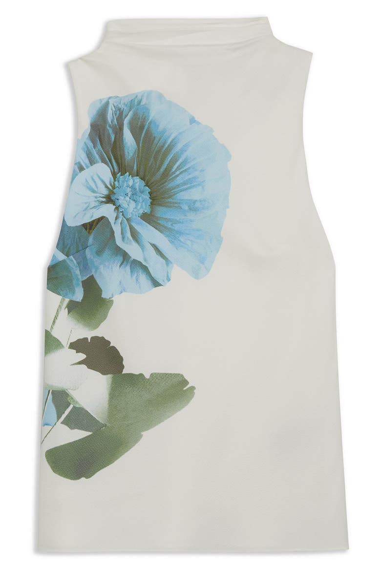 Setsuko Floral Sleeveless Top, Alternate, color, WHITE
