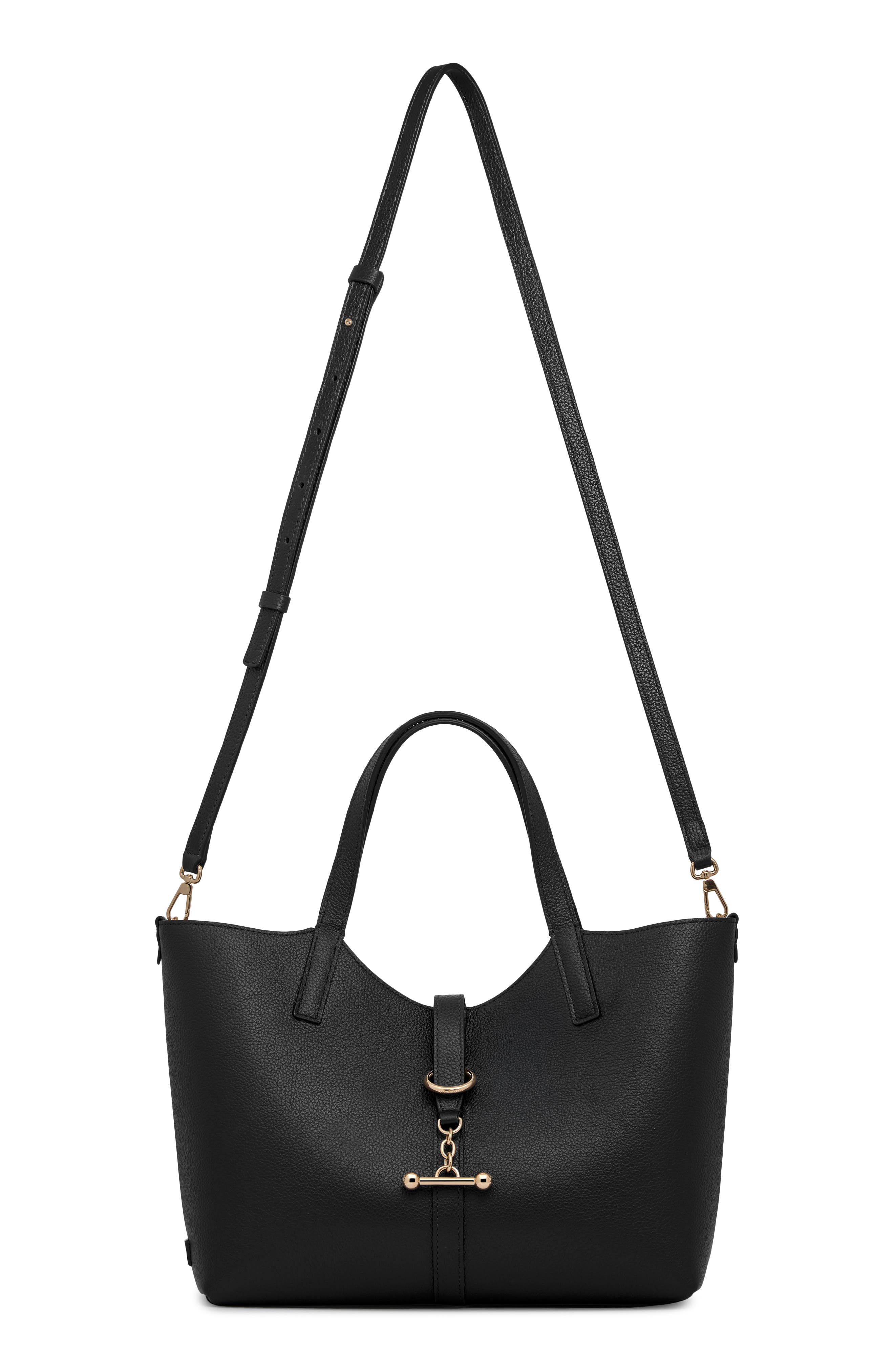 Midi Kite Tote, Alternate, color, BLACK