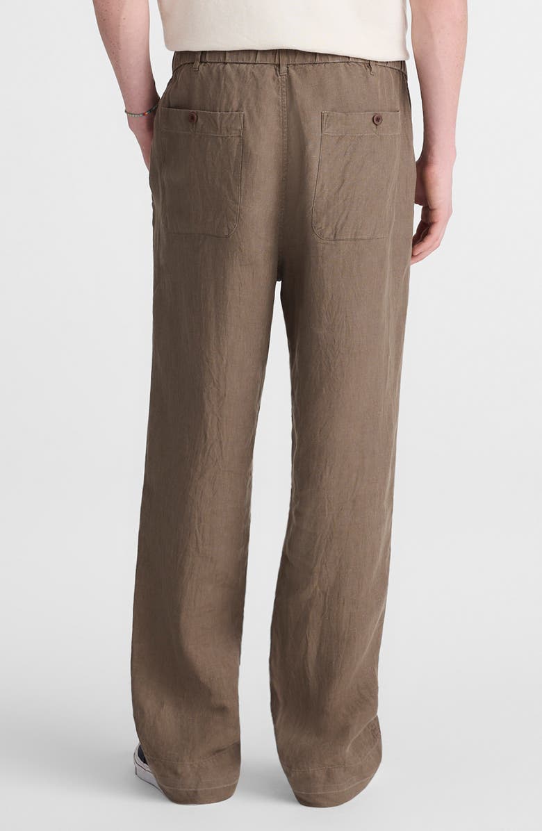 Madewell Linen Pull-On Pants, Alternate, color, 