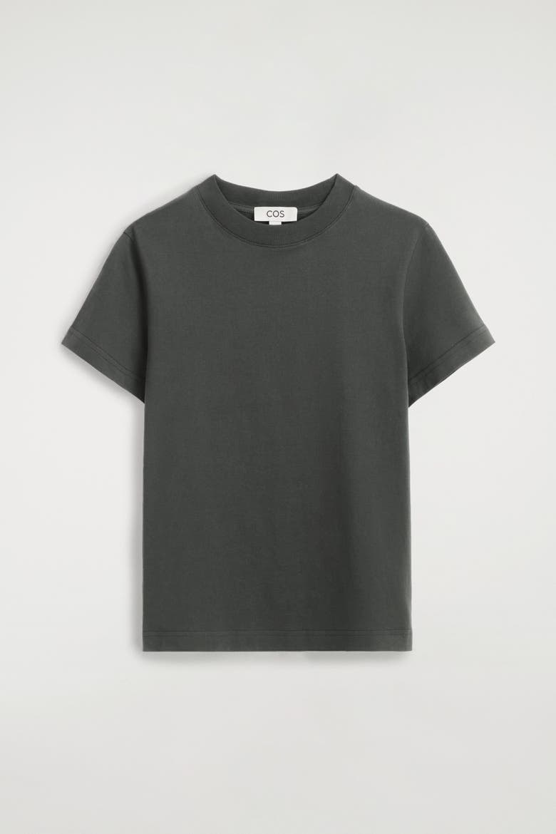 Brushed-Cotton Shirt, Alternate, color, BLACK