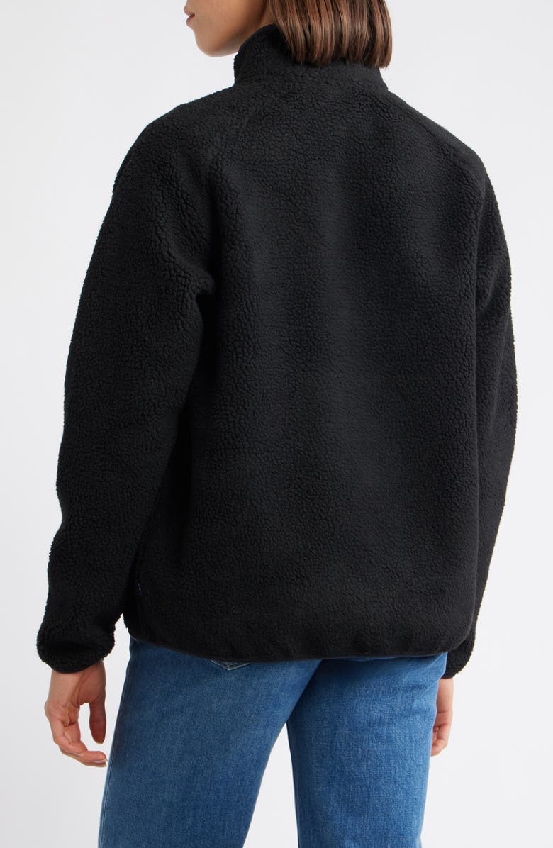 Fjällräven Women's Vardag Pile Fleece Zip Jacket, Alternate, color, Black