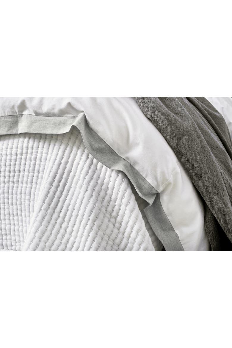 Lida White Queen Bed Coverlet, Alternate, color, White