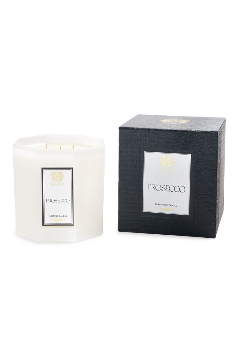 Prosecco 3-Wick Scented Candle, Alternate, color, PROSECCO