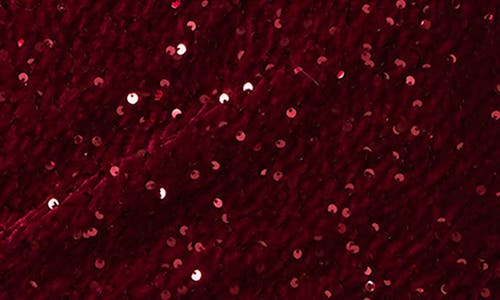 Steve Madden Astoria Sequin Minidress In Red